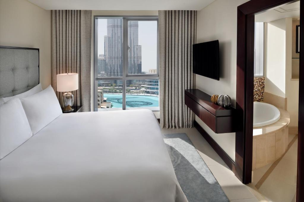 Two Bedroom Burj Khalifa & Fountain View Residence with Balcony - Image 4