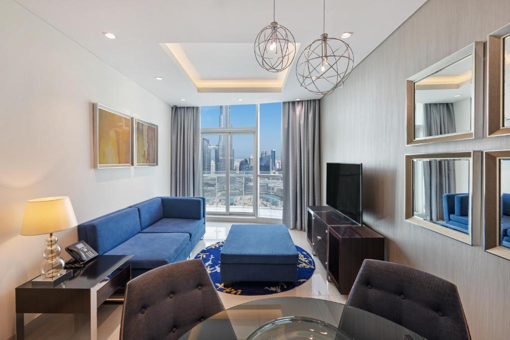 Two Bedroom Suite with Private Balcony - Burj Khalifa View - Image 1