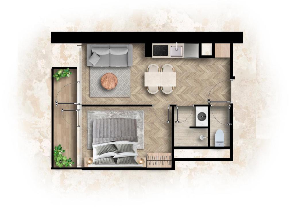 Apartment with Balcony - Image 1