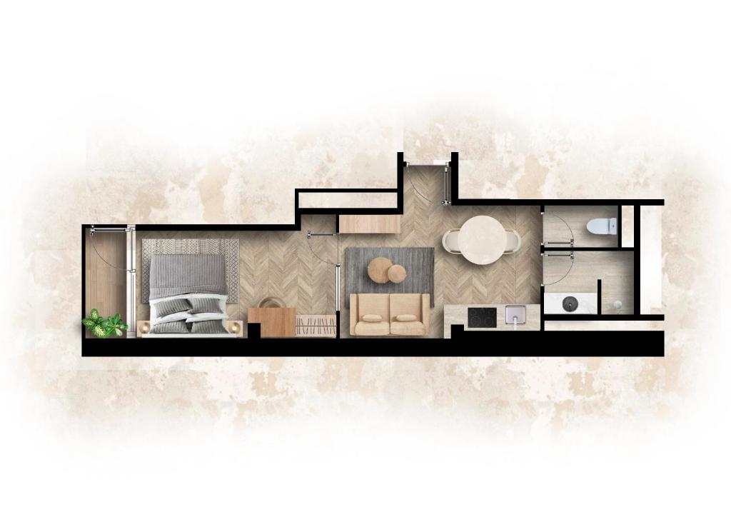 One-Bedroom Apartment with Balcony - Image 10
