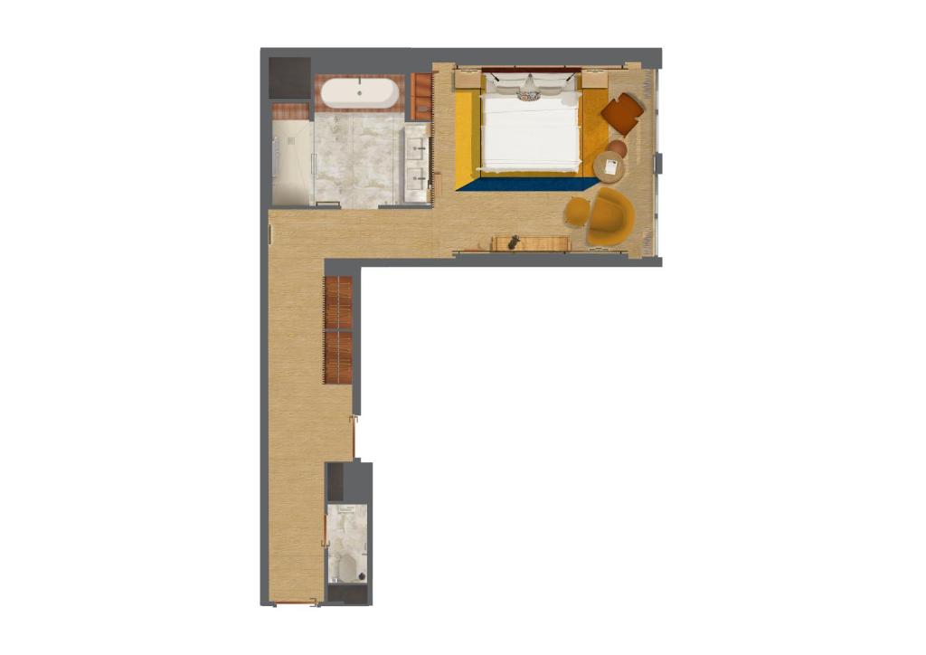 Studio Junior Suite - Courtyard view - Image 2