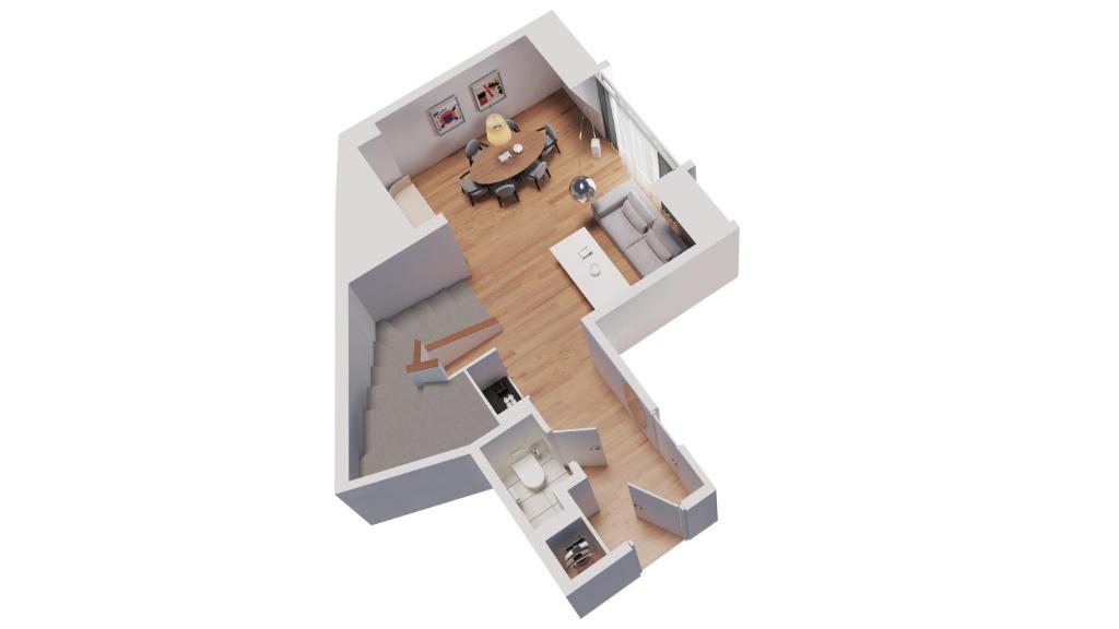 Duplex King Apartment with Sofa Bed - Image 7