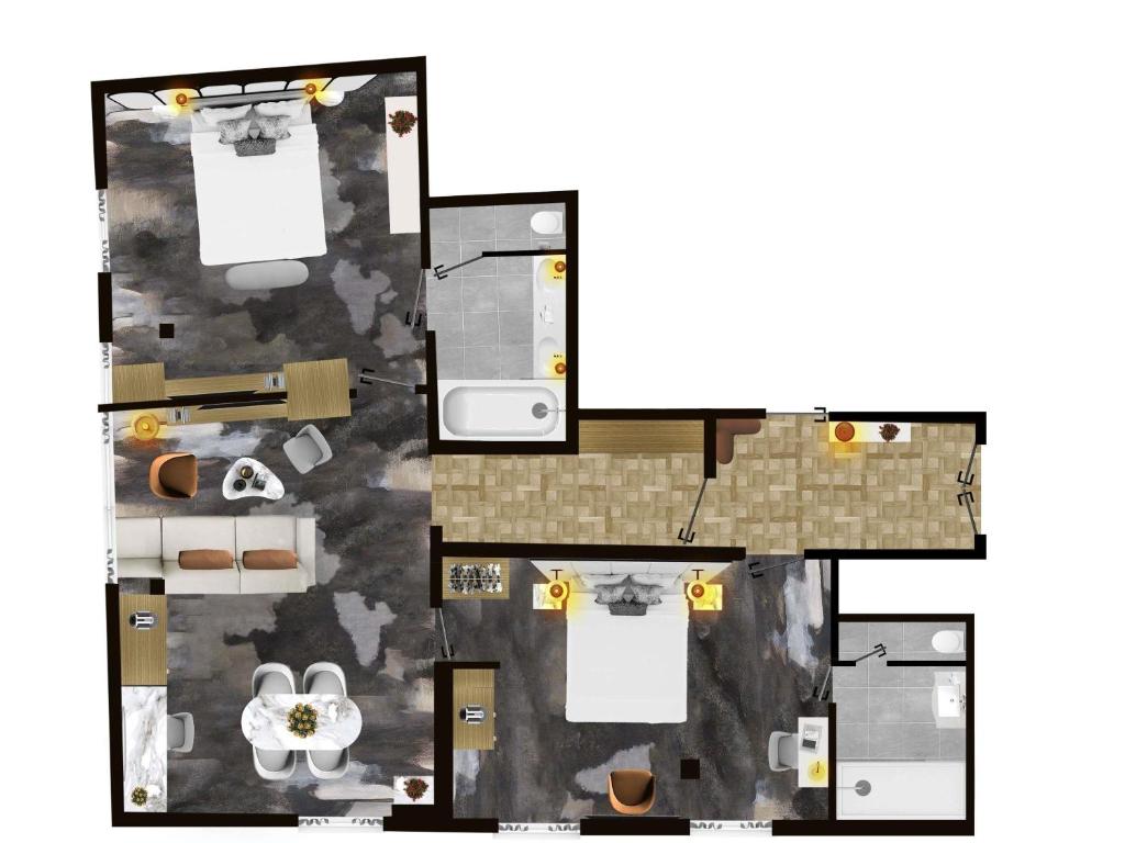 Eiffel Prestige Suite With Two King Size Beds and Separate Lounge - View - Image 9